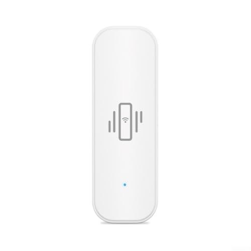 WiFi Türsensor, kabelloser Fenster-Tür-Sensor Alarm, WiFi-Vibrationssensor Tuya Smart Home Vibrationssensor für Haussicherheit & Smart Home Automatisierung von RANRAO
