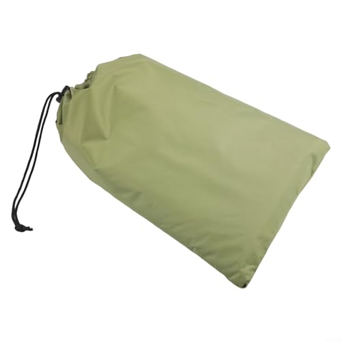 Windschutz für Camping mit Erdspießen und Seilen, ideal zum Kochen im Freien (grün (ohne Stange)) von RANRAO