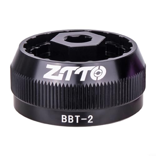 ZTTO BT 1, BT 2 Innenlager-Werkzeug, CNC-Aluminiumlegierung, kompatibel mit ZTTO und SR DUB BB Modellen (BT2 schwarz) von RANRAO