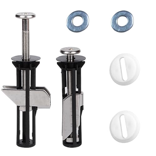 Toilettendeckel schrauben Schrauben set für toilettensitz wc sitz befestigung Toiletten schrauben Universal wc deckel schrauben 2 Stück von RANYAKE