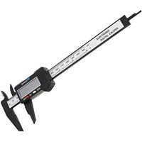 1 Stück Elektronischer Messschieber mit großem LCD-Display, 150 mm, digitales Mikrometer mit MM/Zoll-Umrechnung von RAPANDA