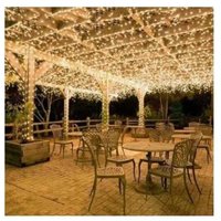 100 m 600 LED-Lichterkette für Karneval, Hochzeit, Außenbeleuchtung für den Garten und Innenbereich (warmweiß) von RAPANDA