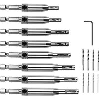 16 stücke Tür Scharnier Bohrer Bits Professionelle DIY Präzise Bohren Bits von RAPANDA