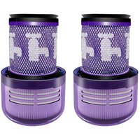 2er-Pack Ersatzfilter für Dyson V12 Detect Slim 971517-01 Akku-Staubsauger, waschbar von RAPANDA