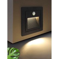 3W LED IP65 Wasserdicht Außen/Innen Verdeckter Bewegungsmelder LED Aluminiumsockel Wandleuchte-Warmweiß -RAPANDA 3W LED IP65 Wasserdicht Außen/Innen Verdeckter Bewegungsmelder LED Aluminiumsockel Wandleuchte-Warmweiß -RAPANDA von RAPANDA