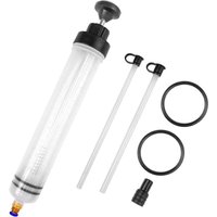 500 ml Ölspritze, Ölabsaugspritze, Transferpumpe, Bremsflüssigkeitsspritze mit Verlängerungsrohr, Handpumpen-Ablassspritze von RAPANDA
