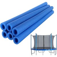 6er-Pack Trampolin-Schaumstoffhüllen – Ersatz-Trampolin-Schaumstoffstangenabdeckung – Glatte Trampolin-Sicherheits-Schaumstoffstangenabdeckung für 6er-Pack Trampolin-Schaumstoffhüllen – Ersatz-Trampolin-Schaumstoffstangenabdeckung – Glatte Trampolin-Sicherheits-Schaumstoffstangenabdeckung für von RAPANDA