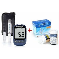 Blutzuckertest-Kit, Diabetes-Blutzuckermessgerät mit 50 Teststreifen von RAPANDA