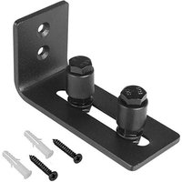 Bodenführung für Schiebetüren, Bodenführung für Türen, Bodenschiene für Scheunentore, verstellbare Bodenführung für die Wandmontage aus Karbonstahl Bodenführung für Schiebetüren, Bodenführung für Türen, Bodenschiene für Scheunentore, verstellbare Bodenführung für die Wandmontage aus Karbonstahl von RAPANDA