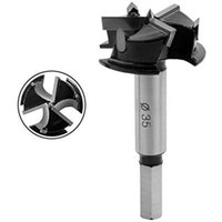 Bohrloch für Küchenschränke/Scharniere, 35 mm Hartmetallbohrer, 10 mm Schaft, Scharnierlochsäge für die Holzbearbeitung für Scharnierlöcher von Bohrloch für Küchenschränke/Scharniere, 35 mm Hartmetallbohrer, 10 mm Schaft, Scharnierlochsäge für die Holzbearbeitung für Scharnierlöcher von von RAPANDA
