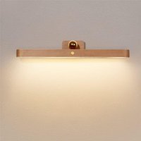Dimmbare LED-Wandleuchte aus Holz mit Touch-Schalter, wiederaufladbares Nachtlicht für Schlafzimmer oder Küche Dimmbare LED-Wandleuchte aus Holz mit Touch-Schalter, wiederaufladbares Nachtlicht für Schlafzimmer oder Küche von RAPANDA
