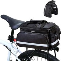 Fahrradgepäckträger-Gepäcktaschen für Fahrrad-Hinterrad-Gepäcktasche Reißfeste Gepäcktasche Fahrradtasche Multifunktionale von RAPANDA
