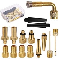 Fahrradpumpenadapter Fahrradreifenpumpenadapter mit Inflatordüse MTB Ballkompressoradapter-RAPANDA Fahrradpumpenadapter Fahrradreifenpumpenadapter mit Inflatordüse MTB Ballkompressoradapter-RAPANDA von RAPANDA