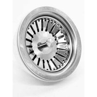 Küchenspülsieb, Spülbeckensiebstopfen aus Edelstahl, Abflussstopfen-Ersatz (Durchmesser: 84 mm) von RAPANDA