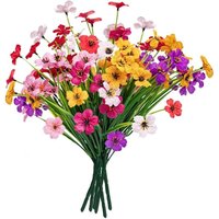 Künstliche Blumen für den Außenbereich, 6 Packungen, kein Verblassen, Kunstblumen, Plastikpflanzen für Garten, Veranda, Fensterdekoration (gemischte Künstliche Blumen für den Außenbereich, 6 Packungen, kein Verblassen, Kunstblumen, Plastikpflanzen für Garten, Veranda, Fensterdekoration (gemischte von RAPANDA