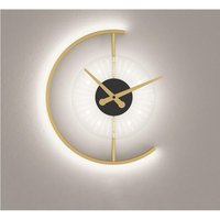 LED-Licht-Wanduhr, digitale Wanduhr, 3-stufige Dimmfunktion, große Ziffern – Wecker für Schlafzimmer, Büro, Wecker, hängende Wanduhr (Farbe: weißes von RAPANDA