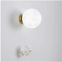 LED-Wandleuchte für den Innenbereich, Wandleuchte für Kinderzimmer mit Astronautenfigur, Mondlampenschirm, G9-Wandbeleuchtung für Schlafzimmer, LED-Wandleuchte für den Innenbereich, Wandleuchte für Kinderzimmer mit Astronautenfigur, Mondlampenschirm, G9-Wandbeleuchtung für Schlafzimmer, von RAPANDA