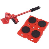 Möbelheber-Umzugswerkzeug-Set, blau, feststehend, nicht klappbar, Plattformbasis, 4 Räder 360°, Transportwagen mit Heber, maximale Tragkraft 1300 lbs Möbelheber-Umzugswerkzeug-Set, blau, feststehend, nicht klappbar, Plattformbasis, 4 Räder 360°, Transportwagen mit Heber, maximale Tragkraft 1300 lbs von RAPANDA