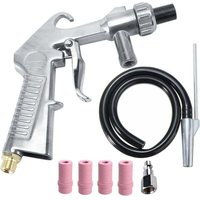 Rapanda - Sandstrahlset, Siphon-Sandstrahlpistole, Rostentfernungsdüse, Schleifmittel-Sandstrahlen für Sandstrahlkabinen Rapanda - Sandstrahlset, Siphon-Sandstrahlpistole, Rostentfernungsdüse, Schleifmittel-Sandstrahlen für Sandstrahlkabinen von RAPANDA