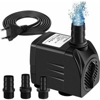 Rapanda - Tauchwasserpumpe, 65 w, 3000 l/h, Mini-Aquariumpumpe, einstellbare Springbrunnenpumpe für Teichbrunnen, Aquarium mit 3 Düsen, 3 m Kabel Rapanda - Tauchwasserpumpe, 65 w, 3000 l/h, Mini-Aquariumpumpe, einstellbare Springbrunnenpumpe für Teichbrunnen, Aquarium mit 3 Düsen, 3 m Kabel von RAPANDA
