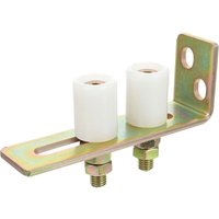 Schiebetorführung mit L-Halterung, verstellbare Nylon-Doppelrolle für Terrassenschiebetüren Schiebetorführung mit L-Halterung, verstellbare Nylon-Doppelrolle für Terrassenschiebetüren von RAPANDA