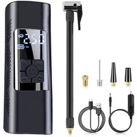 Tragbarer Luftkompressor für Reifenfüller, 150 PSI tragbare Luftpumpe für Autoreifen, Luftpumpe mit digitalem Druckmesser für Auto, Fahrrad, von RAPANDA