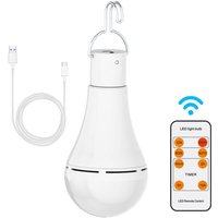 USB-wiederaufladbare Glühbirne mit Fernbedienung, 7-W-LED-Batterie-Glühbirnen, E27-Touch-dimmbare Glühbirne mit Zeitfunktion, USB-wiederaufladbare Glühbirne mit Fernbedienung, 7-W-LED-Batterie-Glühbirnen, E27-Touch-dimmbare Glühbirne mit Zeitfunktion, von RAPANDA