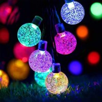 m lange LED-Solar-Lichterkette, 8 Modi, solarbetriebene Lichterkette für drinnen und draußen, für Garten, Terrasse, Hof, Zuhause, Weihnachtsfeier, von RAPANDA