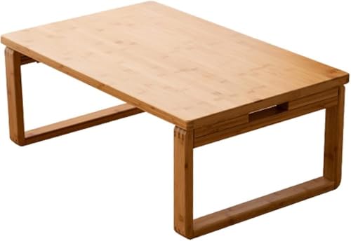 RAPGACBQ Couchtisch im japanischen Stil, multifunktionales Design für Balkon und Erkerfenster, ideal für Tee, Wohnzimmer und kleine Räume, elegante Wohnkultur (B 60 x 40 x 26 cm) von RAPGACBQ