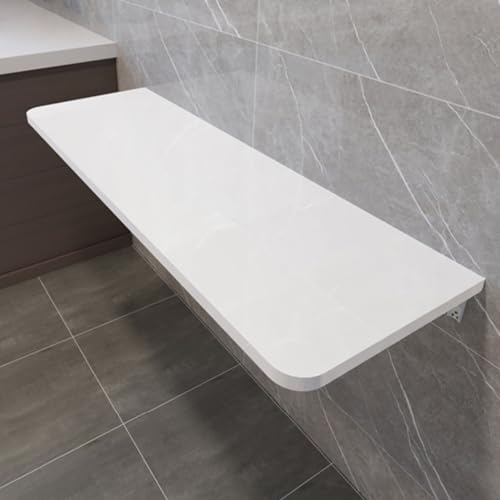 RAPGACBQ Drop Leaf montierter Tisch – platzsparender Tisch für Küche, Arbeitszimmer und Zimmer mit robuster Halterung – vielseitiges Klappdesign für kleine Räume und effiziente Nutzung (Weiß, 50 x 25 RAPGACBQ Drop Leaf montierter Tisch – platzsparender Tisch für Küche, Arbeitszimmer und Zimmer mit robuster Halterung – vielseitiges Klappdesign für kleine Räume und effiziente Nutzung (Weiß, 50 x 25 von RAPGACBQ