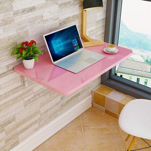 RAPGACBQ Konvertierbarer Laptop-Arbeitsplatz für Büro und Arbeitszimmer – ergonomisches Design, platzsparend, verstellbare Höhe, perfekt für Heimbüro und Arbeitszimmer (Rosa, 70 x 40 cm) von RAPGACBQ