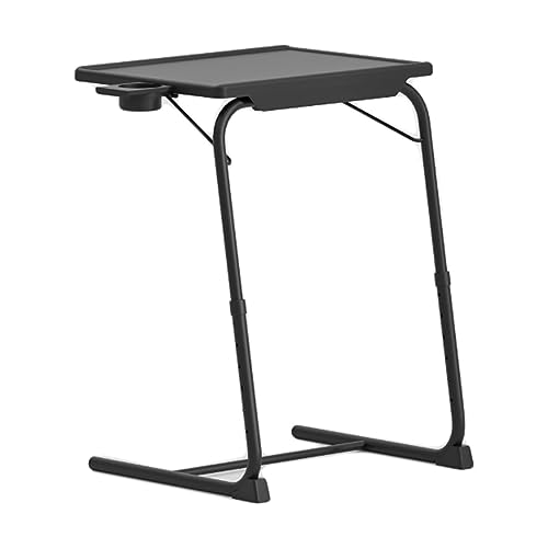 RAPGACBQ Laptoptisch mit Getränkehalter – perfekt für Zuhause und Büro, platzsparendes Design, tragbarer Klapptisch für Wohnzimmer, Arbeitszimmer und Arbeitsplatz () von RAPGACBQ
