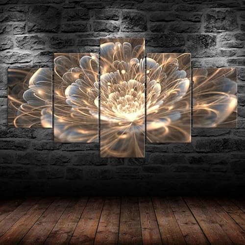 RAPSANI 5 teilige bilder Abstrakte Blume 5 teilige Leinwandbilder,5 teilig wandbild,leinwanddrucke 5 stück wandkunst,bilder wohnzimmer modern leinwand Malerei,xxl,200x100cm RAPSANI 5 teilige bilder Abstrakte Blume 5 teilige Leinwandbilder,5 teilig wandbild,leinwanddrucke 5 stück wandkunst,bilder wohnzimmer modern leinwand Malerei,xxl,200x100cm von RAPSANI