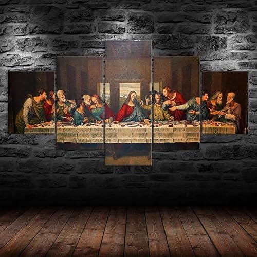 RAPSANI Kunstdrucke 5 Teilig Bilder Leinwand,leinwandbilder 5 teilig wohnzimmer dekoration,5 Teilig Wanddekoration Jesus Christus,Bild Bilder auf Leinwand 5 teilig Poster,wandbild xxl 100x55cm RAPSANI Kunstdrucke 5 Teilig Bilder Leinwand,leinwandbilder 5 teilig wohnzimmer dekoration,5 Teilig Wanddekoration Jesus Christus,Bild Bilder auf Leinwand 5 teilig Poster,wandbild xxl 100x55cm von RAPSANI