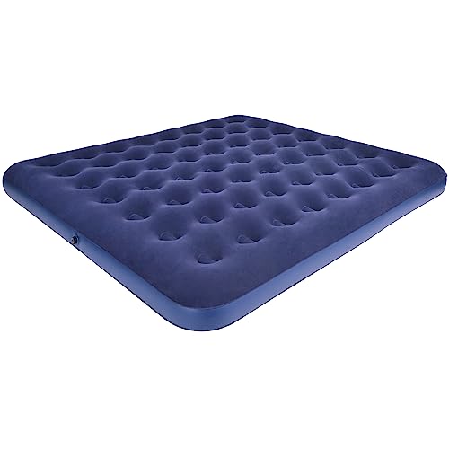 RAPTAVIS King Luftmatratze Aufblasbares Bett Camping Doppelgröße Matratze 203x183x22cm von RAPTAVIS