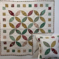 Herbst Brise Baby Quilt Mit Gratis Kissenbezug 17005-3A T7 von RAQuiltsOffTheRack