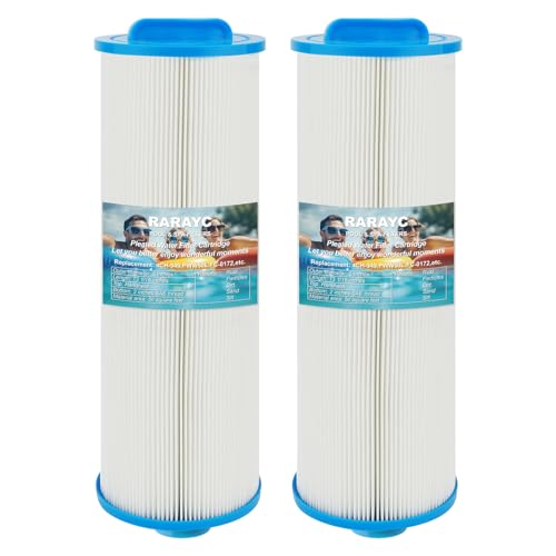 RARAYC 4CH-949 Spa-Filterkartuschen, kompatibel mit Pleatco PWW50L & Filbur FC-0172, 50 m² Whirlpool-Filterersatz, passend für Cal Spa FIL50-5D13H15FCT-3, Waterway Teleweir 50 (2er-Pack) von RARAYC