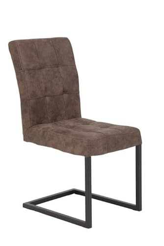 RASANTI Schwingstuhl 1 Stück Gestell Metall anthrazit mit Steppung Vintage Braun RASANTI Schwingstuhl 1 Stück Gestell Metall anthrazit mit Steppung Vintage Braun von RASANTI