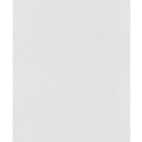 Rasch - Vliestapete 161403 Tapete Uni Einfarbig 53 x 1005 cm Wallton 2020 Weiß von RASCH