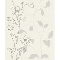 Rasch Vliestapete 804614 Selection blumen beige 10,05 x 0,53 m Vliestapeten von RASCH