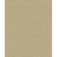 Rasch Vliestapete Uni Sky Lounge gold 10,05 x 0,53 m von RASCH