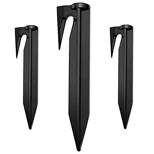 100 Stück Erdspieße für Mähroboter Rasenroboter Erdnägel Kabelhalter Führung Zubehör SET Befestigung für Begrenzungskabel Kompatibel mit GARDENA/BOSCH/HUSQVARNA/WORX/HONDA/ROBOMOW/iMow von RASENFREUND