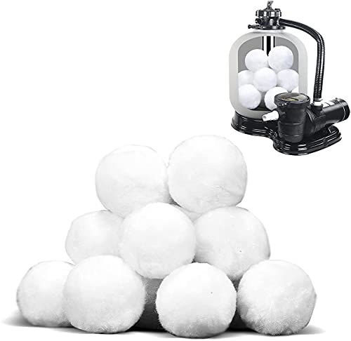 RASENFREUND Filterbälle 700g 8 Liter Filter Balls ersetzen 25 kg Filtersand für Pool Sandfilter, Schwimmbad, Filterpumpe, Filter Bälle für Sandfilteranlagen von RASENFREUND