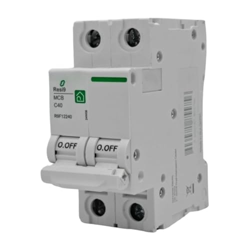 RASMACOR | Leitungsschutzsschalter Schalter 2P 40A | RESI9 Rasmacor R9F12240 | KURVE C | Frequenz 50/60 Hz | UNE/EN 60898-1 CE-Norm | 25 Ampere | Automatischer 2-poliger Automatikschalter RASMACOR | Leitungsschutzsschalter Schalter 2P 40A | RESI9 Rasmacor R9F12240 | KURVE C | Frequenz 50/60 Hz | UNE/EN 60898-1 CE-Norm | 25 Ampere | Automatischer 2-poliger Automatikschalter von RASMACOR