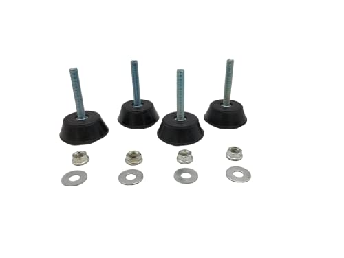 RASMACOR | Anti-Vibrations-Halterung | Boden Klimaanlage Dämpfer | Klimaanlagen Stoßdämpfer | Rubber Vibration Damper | 4 Stück von RASMACOR