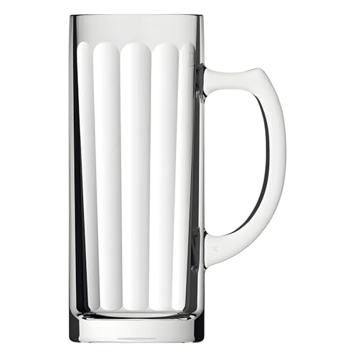 RASTAL GMBH & CO KG Bierglas, Inhalt: 0,50 Liter, Höhe: 195 mm, ø: 81 mm, 6 Stück von RASTAL GMBH & CO KG