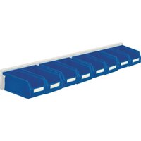 Sichtlagerkastenset H100xB920xT180mm Stahlblech/Polyethylen Ku.-besch.blau Sichtlagerkastenset H100xB920xT180mm Stahlblech/Polyethylen Ku.-besch.blau von RASTERPLAN