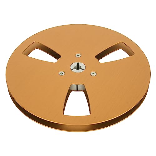 RASTKY 1/4 7 Zoll Leeres Klebebandrollen 3 Löcher Windwiderstandslöcher Open Rollenschall Take -up Rollen Zur von NAB Electronics/Accessoires & Supplies/Cord (GOLD) von RASTKY