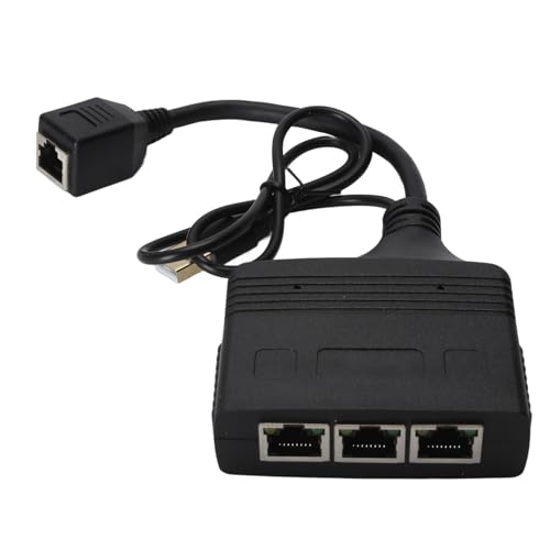 RASTKY 1 Bis 3 Ethernet -Splitter 1000 Mbit/S RJ45Adaptercat8 Cat7 Cat6 Cat5e -Kabel von RASTKY