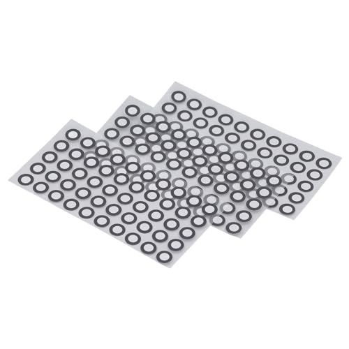 RASTKY 150pcs 3D -Scan -Referenzpunktmarkierungen 6 Mm Innendurchmesser, 10 Mm Außendurchmesser, Tränenfeste, Wasserdichte Diffuse Reflexionsmarkierungen Genaue 3D Scanner Tracking von RASTKY